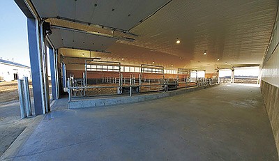 The Bredenhofs recently completed construction of a dry cow barn. For ease of management and animal health, the family hopes the barn aids in efficiency and productivity of their close-up cows. PHOTO SUBMITTED