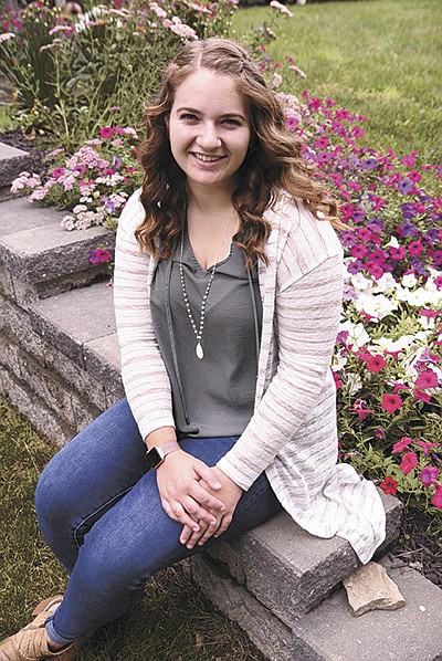 Kelsey Kuball is representing Rice County as one of the 10 finalists competing for Princess Kay of the Milky. She is the daughter of Nate and Shannon Kuball, who milk 240 cows on their dairy near Waterville, Minnesota. PHOTO BY KRISTA KUZMA