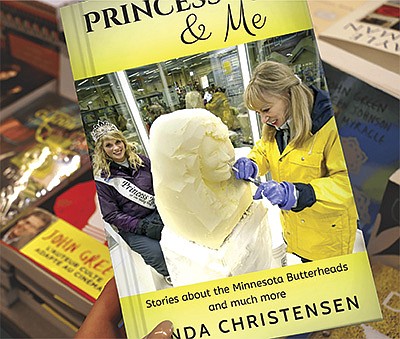 “Princess Kay and Me” is a book written by long-time butter sculptor Linda Christensen. Several former Princess Kays and finalists are featured in the book.  PHOTO SUBMITTED
