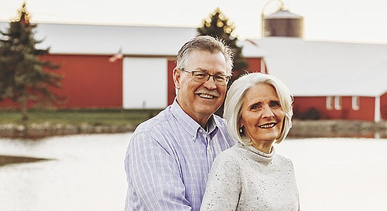 Fran and Mary Ann Miron were inducted into the Minnesota Livestock Breeders’ Association Hall of Fame March 9 at the association’s annual meeting in St. Paul. The Mirons, along with sons, Andrew and Paul, milk 200 cows on their farm near Hugo, Minnesota. PHOTO SUBMITTED