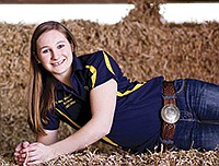 Lindsey Rettenmund is a 2015 graduate of Wisconsin Heights High School. She was recognized as the 2015 Dairy Production Placement Proficiency Award winner at the Wisconsin State FFA Convention on June 16. <br /><!-- 1upcrlf -->PHOTO SUBMITTED