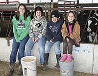 (From left) Madeline, Caleb, Nathan and Isabelle are the children of Steve and Emily Brumm from Stacyville, Iowa.<br /><!-- 1upcrlf -->PHOTO BY KELLI BOYLEN