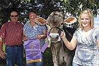 Ranae Holthaus, Bangor, Wis., was  recently chosen supreme champion junior showman at the Wisconsin State Fair. Ranae teamed up with Jetway Vivian, a Brown Swiss, to earn the award. Ranae raises calves on AR-Line Dairy, her family’s 370-cow farm. Her parents are Randy and Linda Holthaus.<br /><!-- 1upcrlf -->PHOTO BY RON JOHNSON