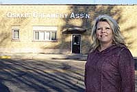 Denise Waldvogel was named manager of the Osakis Creamery Association on Oct. 1. Waldvogel started working with the creamery in April 2012 as a bookkeeper and now, as the manager, she is working closely with the creamery’s expansion.<br /><!-- 1upcrlf -->PHOTO BY MISSY MUSSMAN