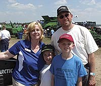 Kirsten and Richard Huth have two sons – Hayden and Henry. Together they milk 135 registered Holstein cows near Cameron, Wis. in Barron County.<br /><!-- 1upcrlf -->PHOTO SUBMITTED