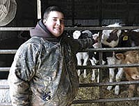Garrett Moorse (17) is a junior at Minneota High School. He lives with his family on their farm near Minneota, Minn.<br /><!-- 1upcrlf -->PHOTO BY JERRY NELSON