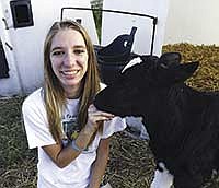 Amy Kramer (18) is a senior at Brandon Valley High School in Brandon, S.D. She farms with her family in Rock County, Minn., near Garretson, S.D.<br /><!-- 1upcrlf -->PHOTO BY JERRY NELSON