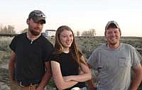 The purchase of a second dairy a mile away let John and Maria Nye, of Delta, Utah, find a place for Gregory (left), one of their children, in the family business. He’s pictured with his sister, Katharine, and brother, Peter.<br /><!-- 1upcrlf -->PHOTO SUBMITTED