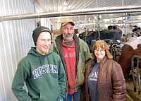 Dylan Stowe works for his parents, Glen and Sue, in exchange for feed for his cows. His parents raise crops on 440 acres and help Dylan with chores. <br /><!-- 1upcrlf -->PHOTO BY ANDREA BIRGERDING